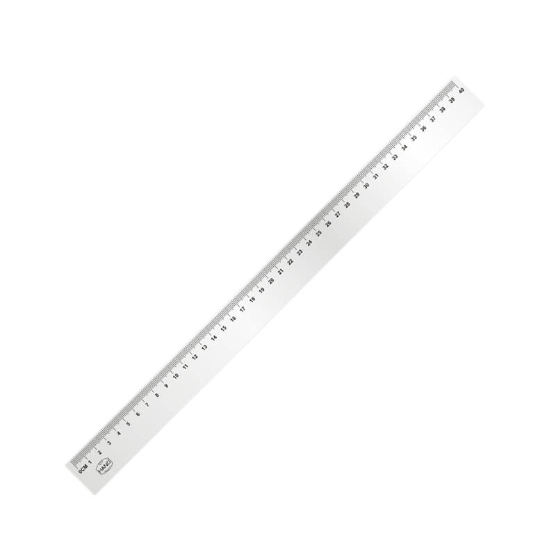 REGLA 40 CMS. PLASTICA HAND
