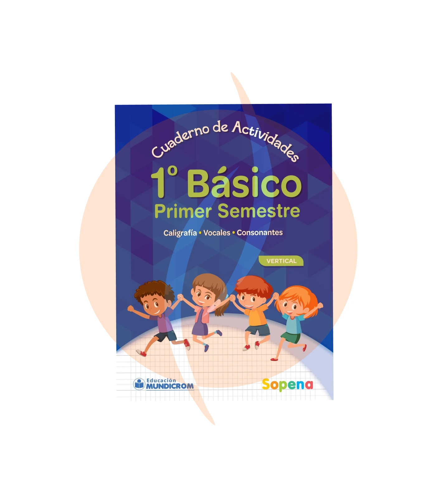 Libro Actividades Caligrafia Vertical Primero Basico Sopena