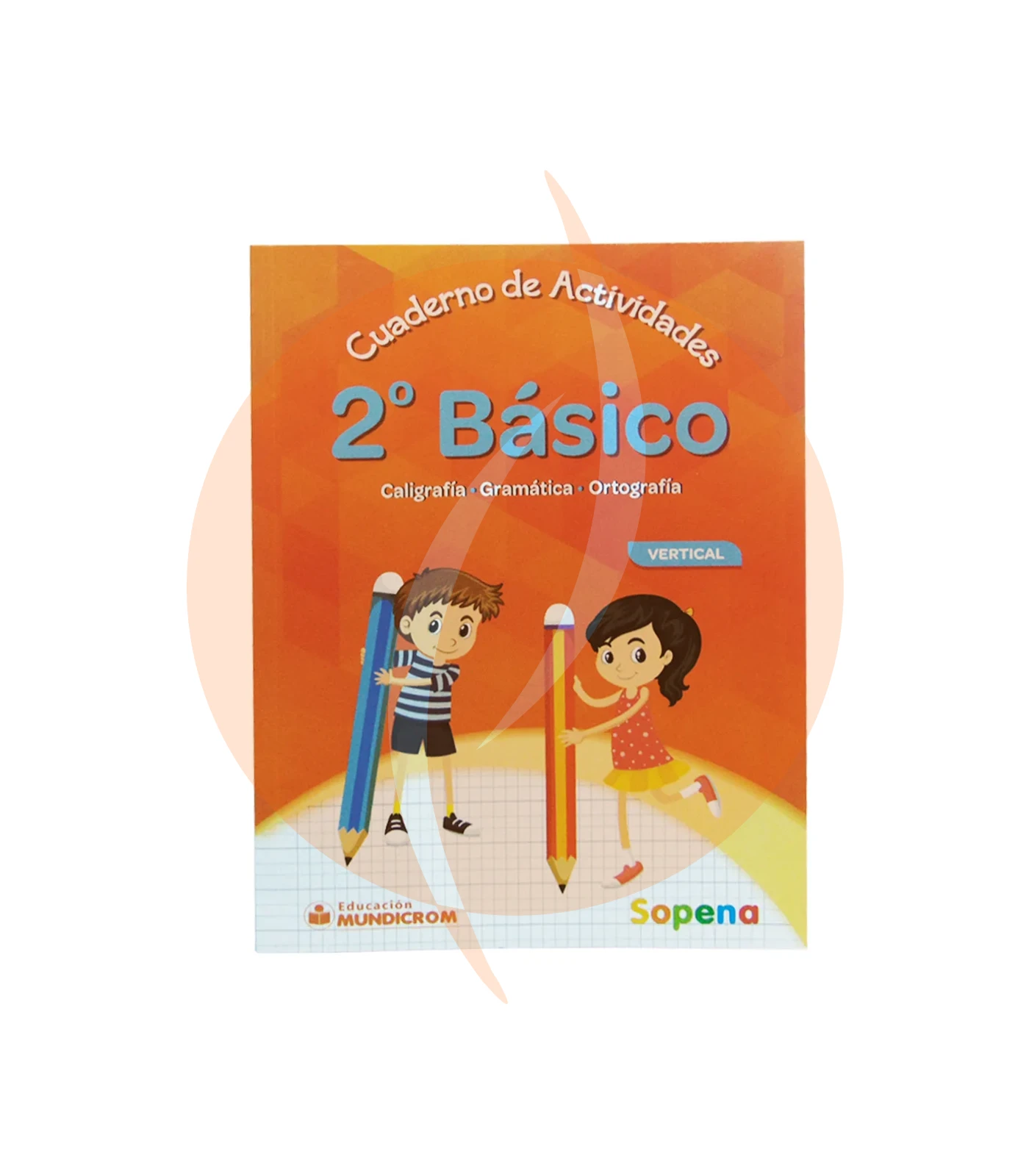 Libro Actividades Caligrafia Vertical Segundo Basico Sopena