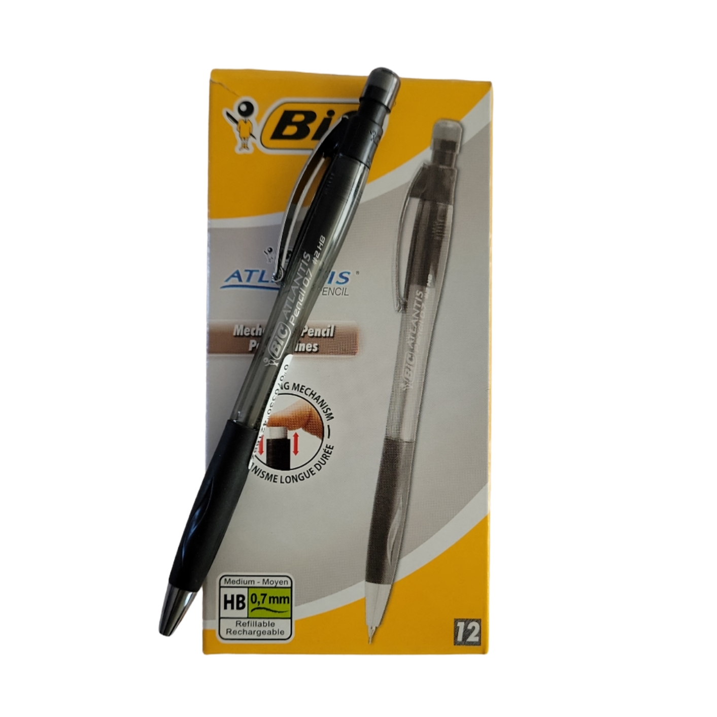 LAPIZ PORTAMINA 0,7 ATLANTIS BIC