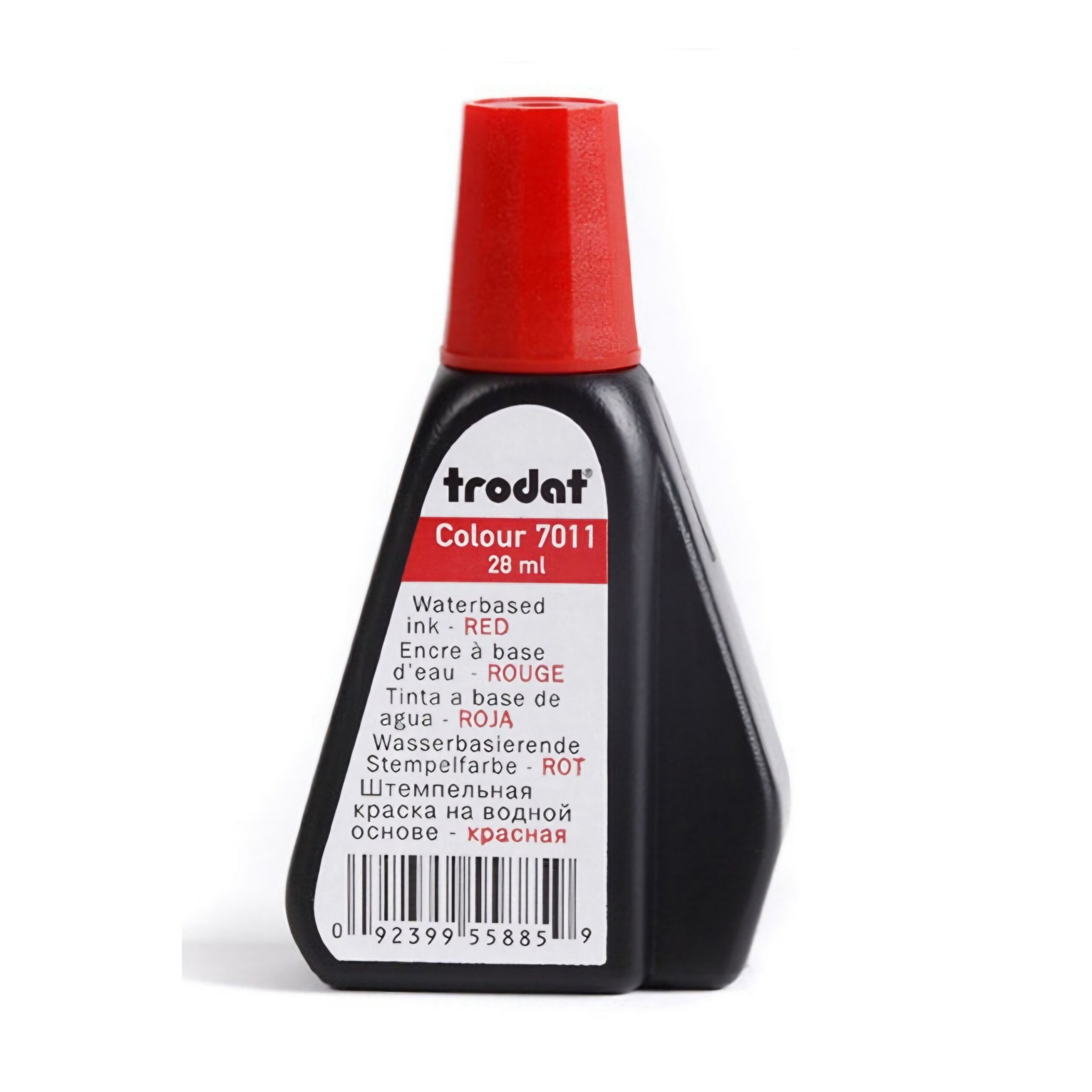 TINTA PARA TIMBRE DE GOMA ROJA 28 ML TRODAT