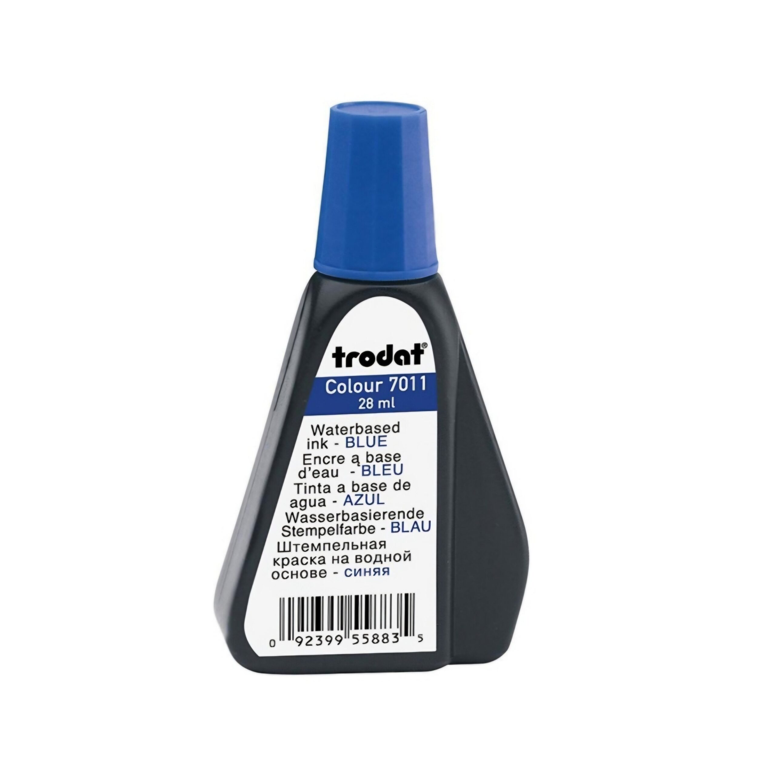 TINTA PARA TIMBRE DE GOMA AZUL 28 ML TRODAT