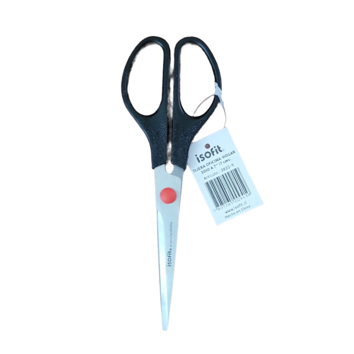 TIJERA OFICINA-HOGAR 3010 A 7" 17 CMS. ISOFIT