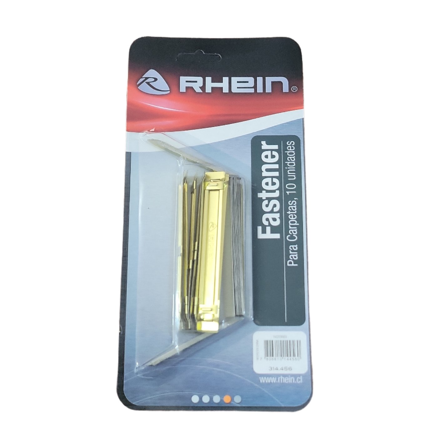 FASTENER DORADO BLISTER 10 UNID. RHEIN