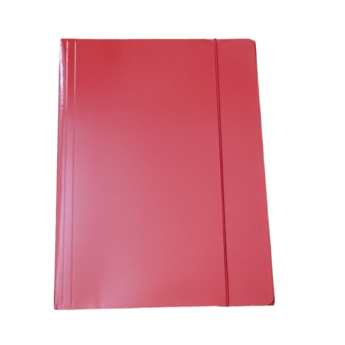 CARPETA CARTON CON ELASTICO ROJA EIFFEL