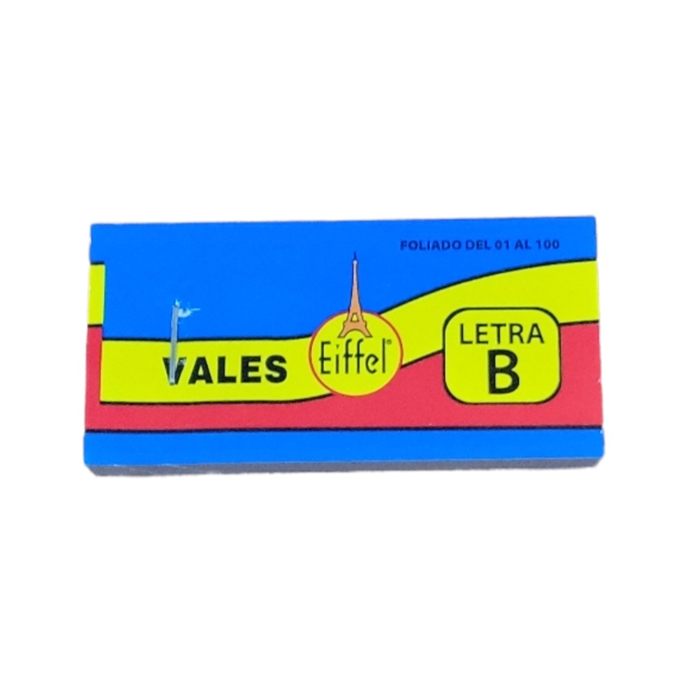 BLOCK TALONARIO VALE VOTO 100 HJS EIFFEL