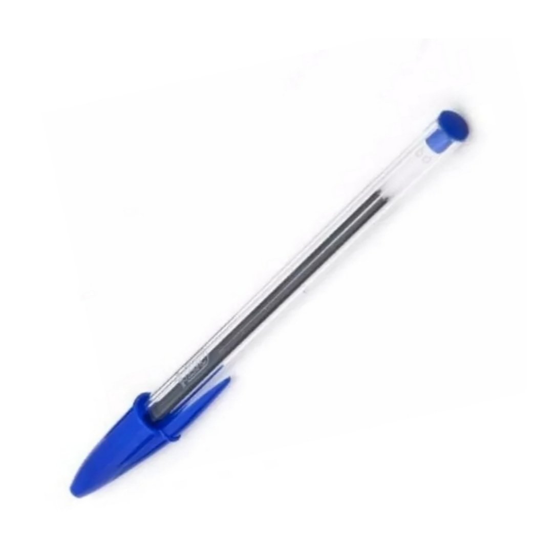 Lapiz Pasta Cristal Punta Gruesa  Azul 1,6 Mm  Bic
