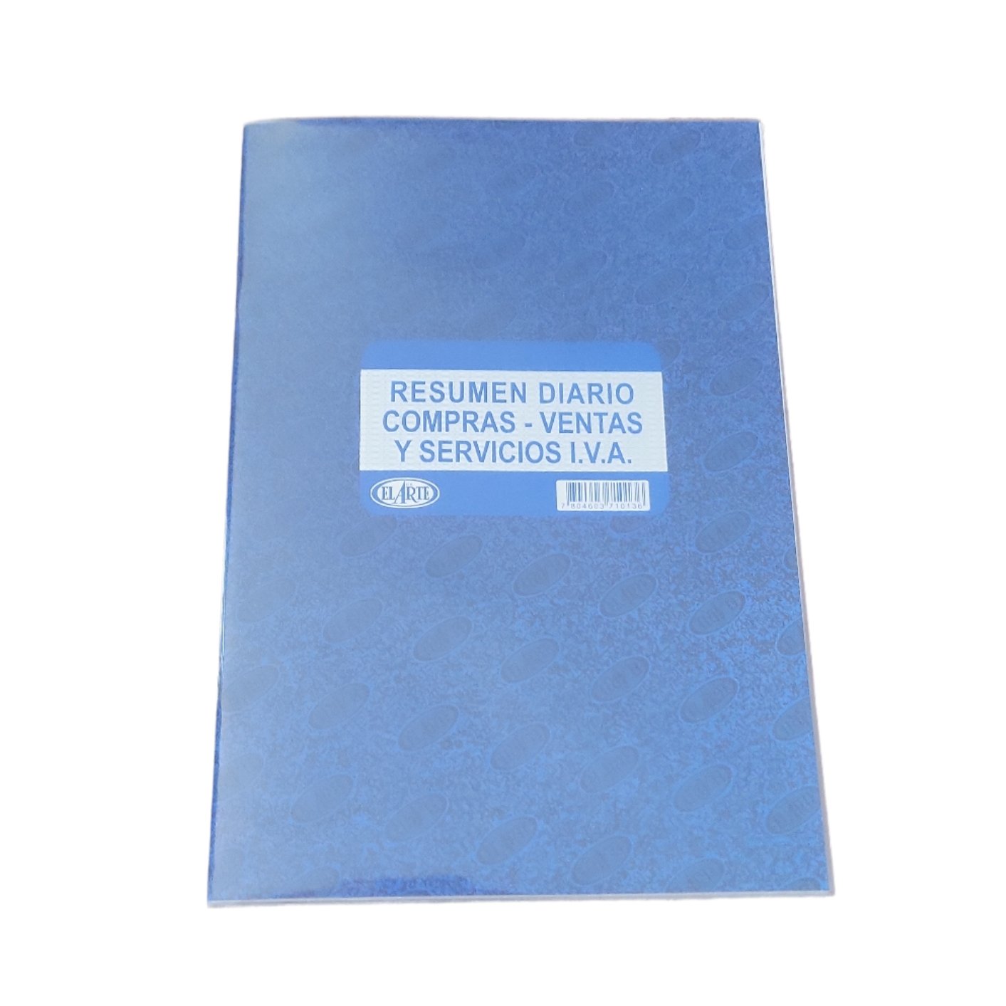 LIBRO PLASTIFICADO COMPRA VENTA Y SERVICIOS I.V.A 24HJS. EL ARTE