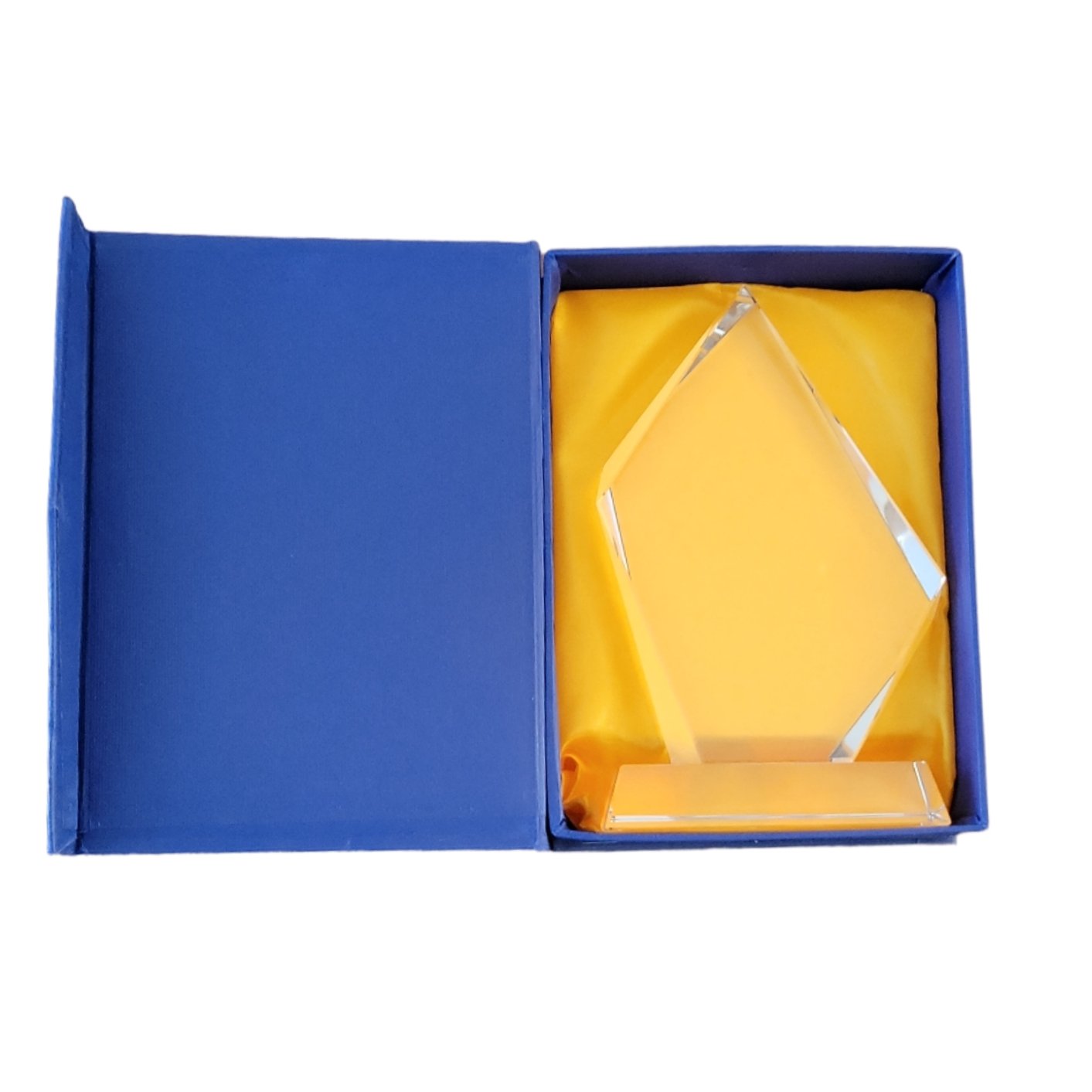 GALVANO VIDRIO 17 CMS FORMA ROMBO COD-007 @GRAFICA