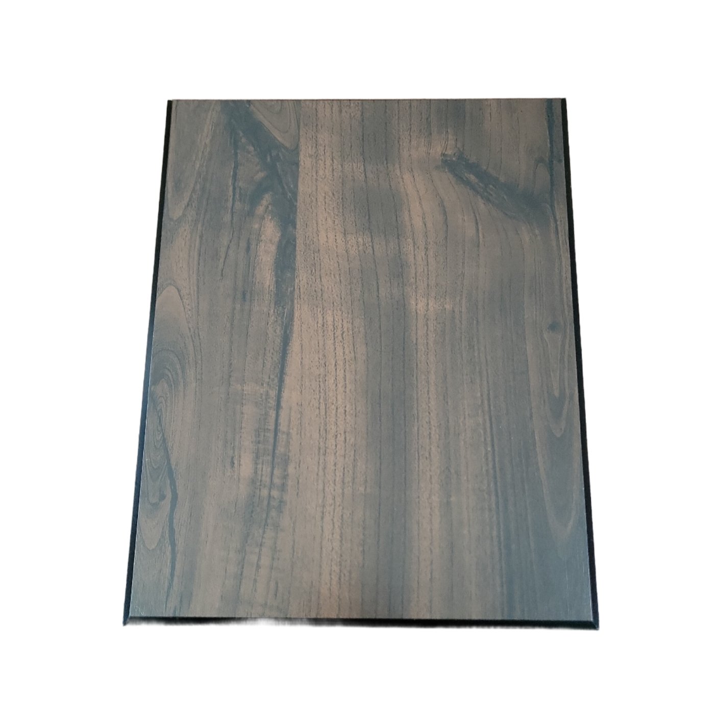 GALVANO MADERA 18 X 23 CMS BORDE NEGRO WALNUT @GRAFICA