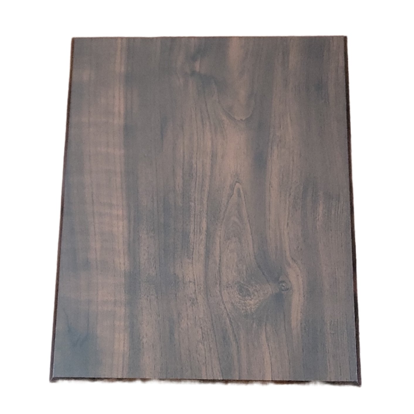 GALVANO MADERA 20 X 25 CMS BORDE RECTO WALNUT @GRAFICA