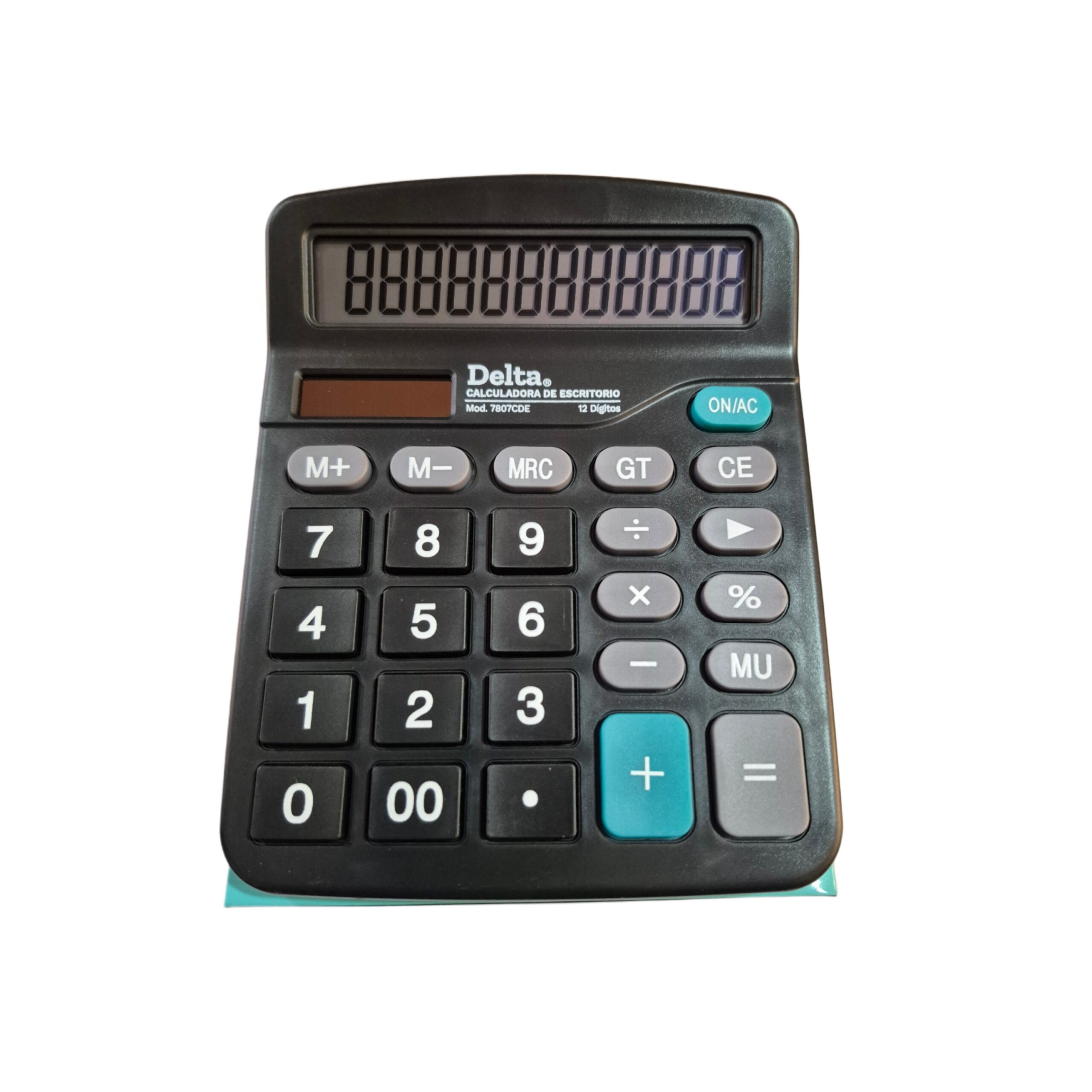 CALCULADORA ESCRITORIO 12 DIG. MOD 7807CDE BARRILITO