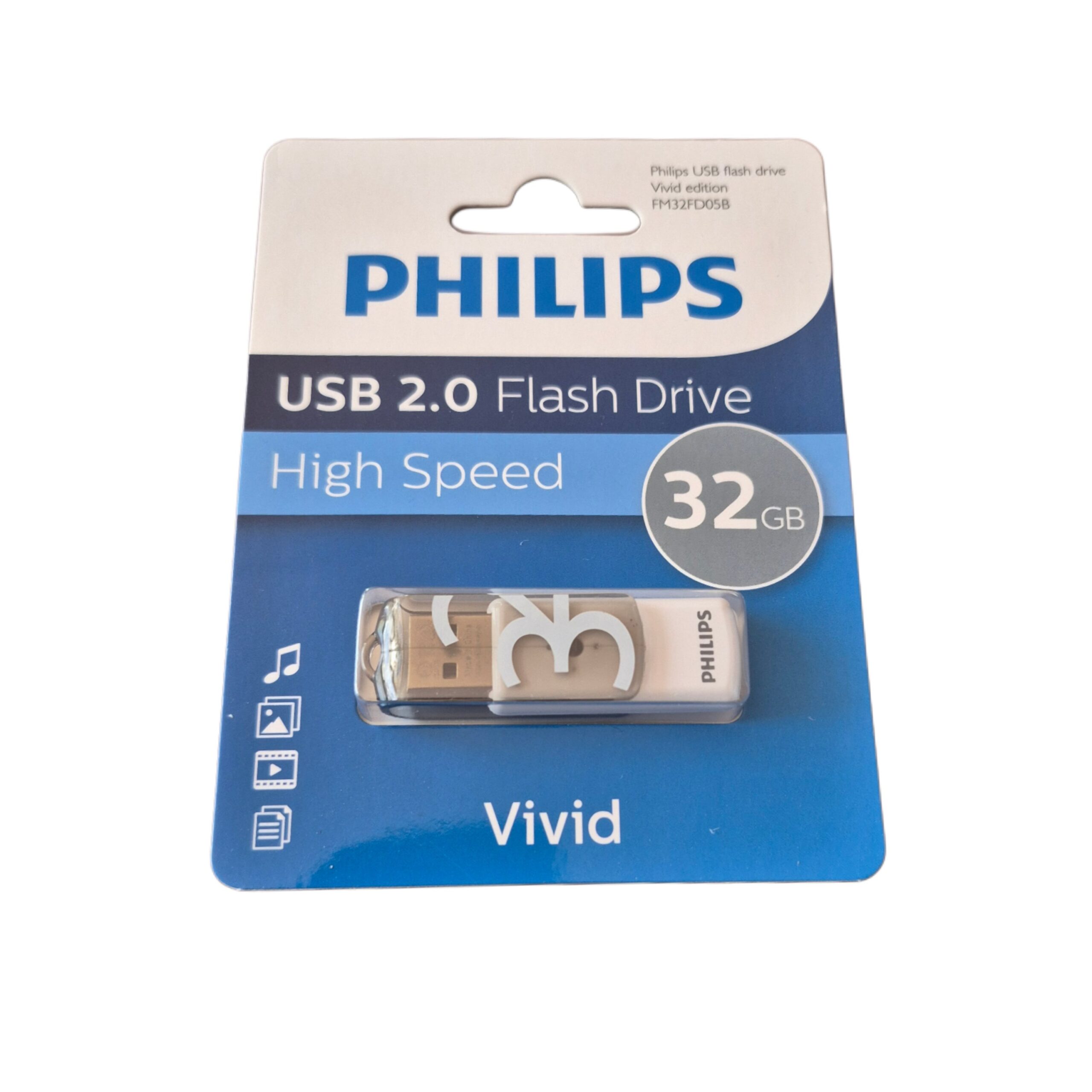 PENDRIVE USB 2.0 HIGH SPEED 32GB PHILLIPS