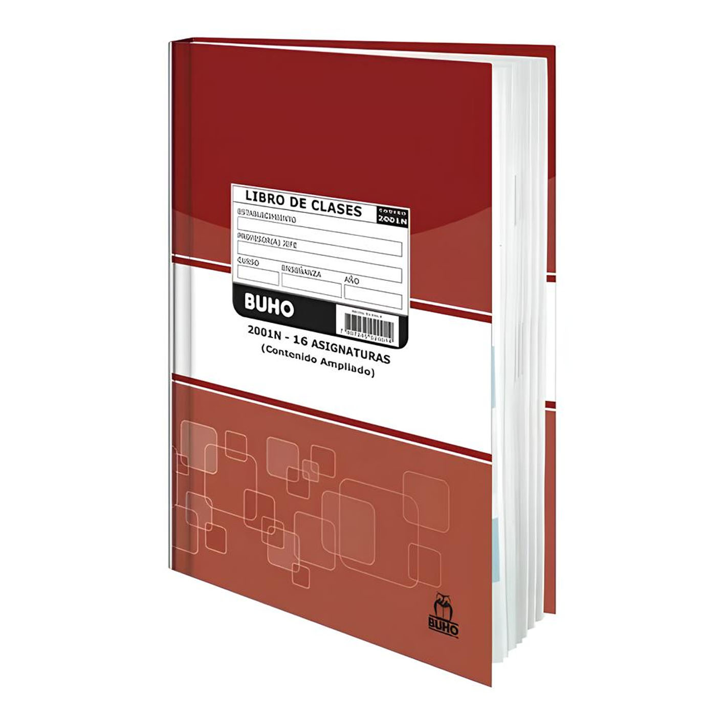 LIBRO CLASES ENSEÑANZA BASICA 16 ASIG. 2001N BUHO