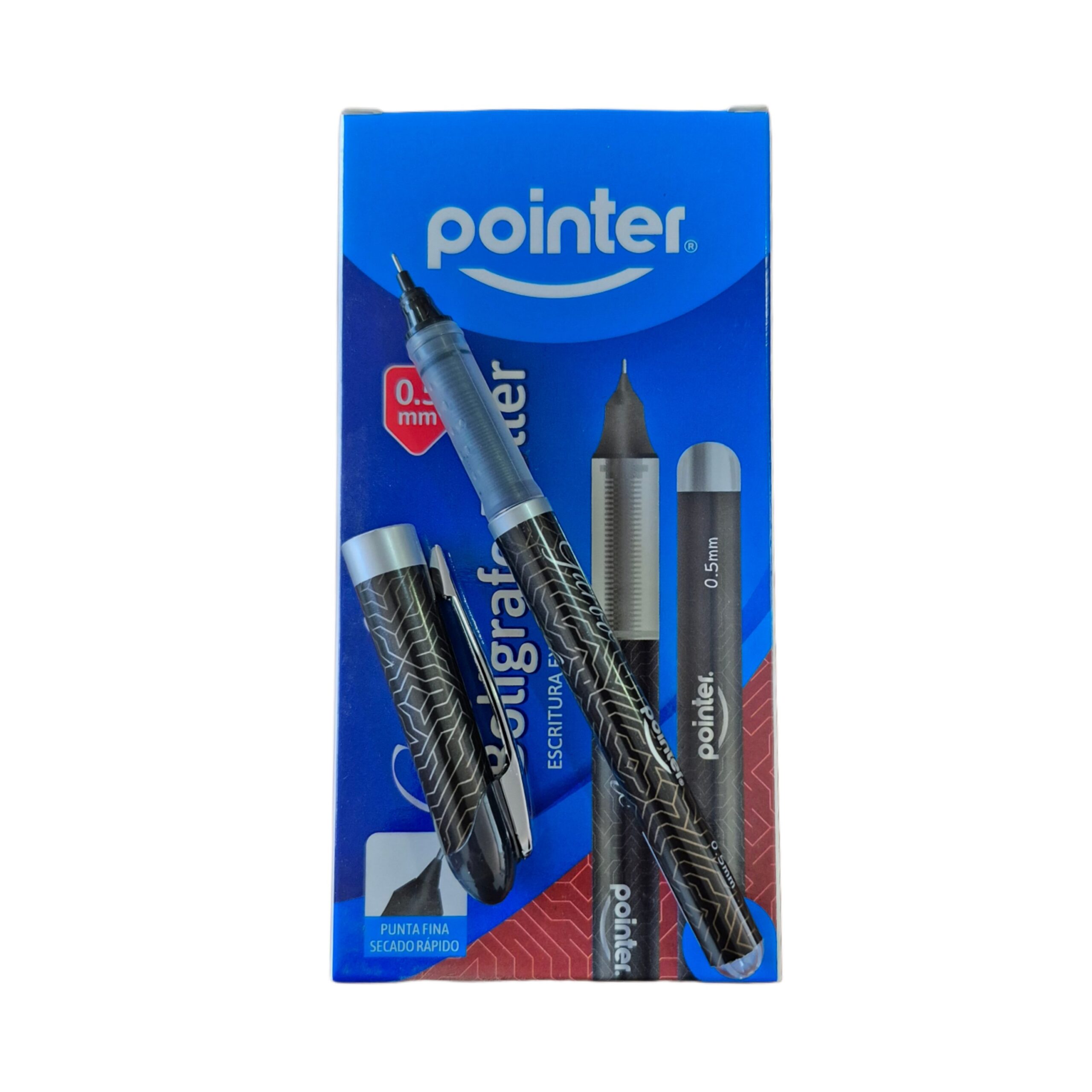 Lapiz Tinta Roller Punta Ultra Fina 0,5 Mm Negro 2 Unidades Sharpie