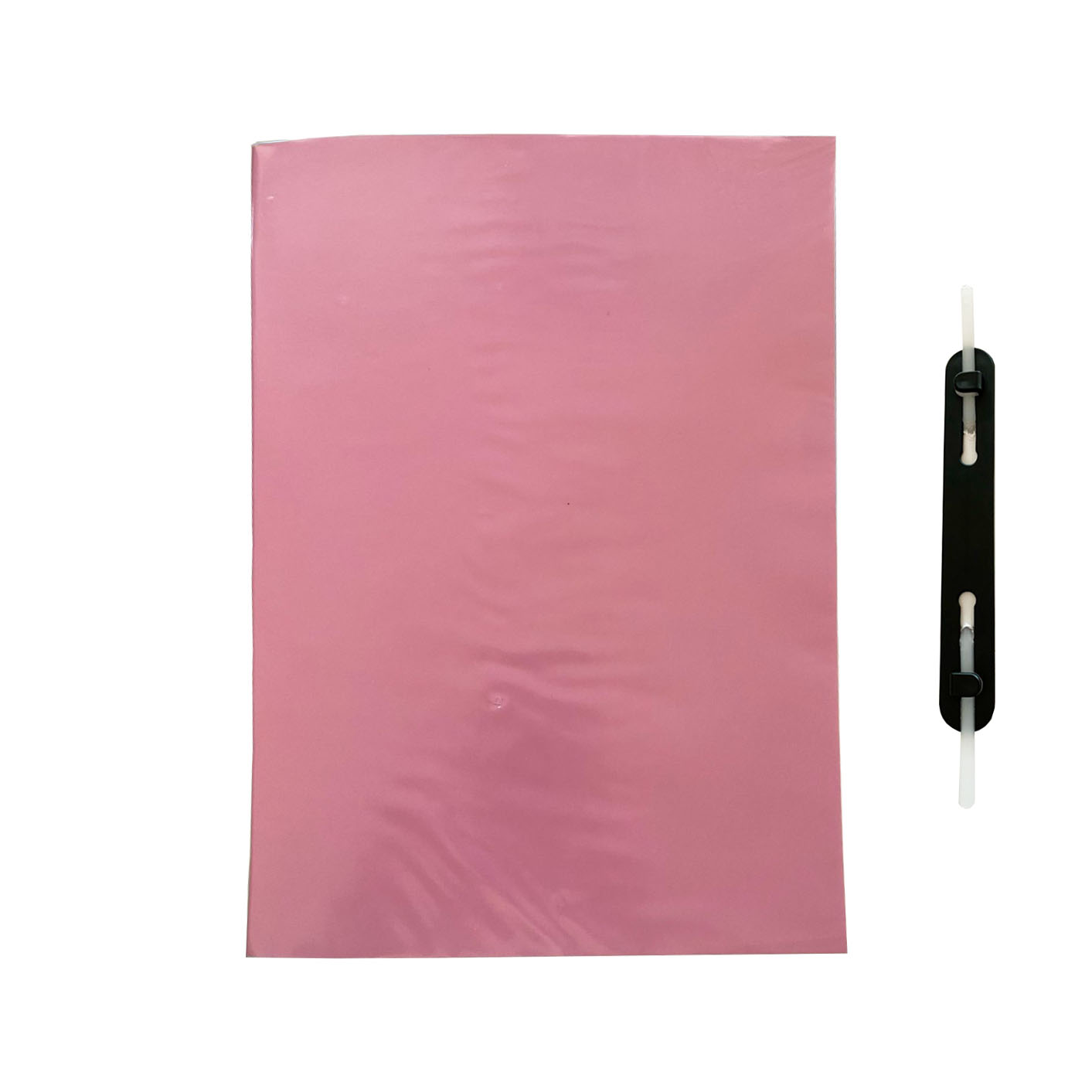 ARCHIVADOR RÁPIDO PLASTIFICADO S/BOLSILLO ROSADO INZUNZA