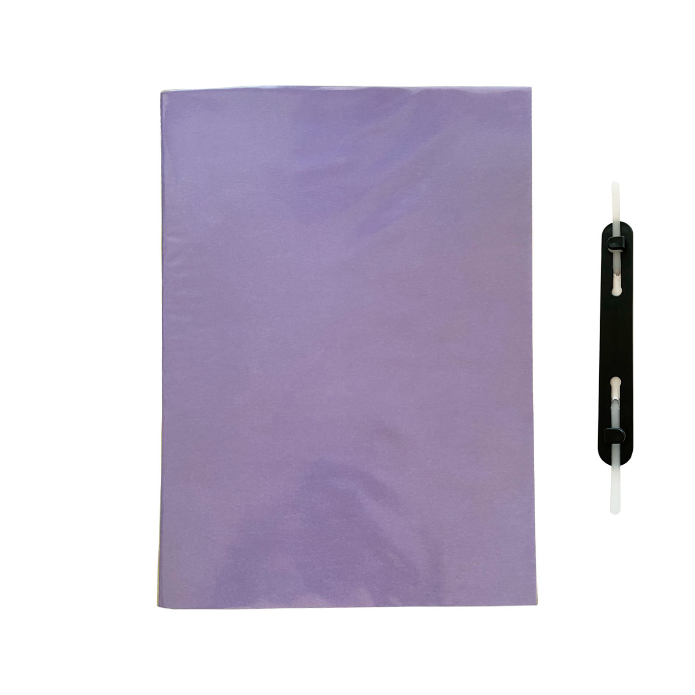 ARCHIVADOR RÁPIDO PLASTIFICADO S/BOLSILLO LILA INZUNZA