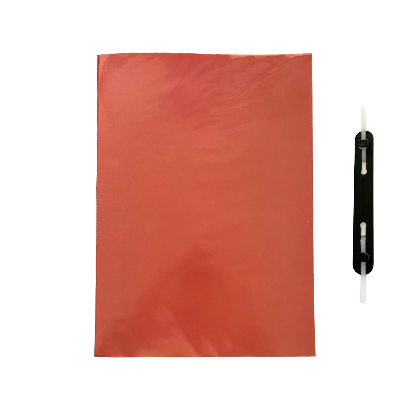 ARCHIVADOR RÁPIDO PLASTIFICADO S/B ROJO INZUNZA