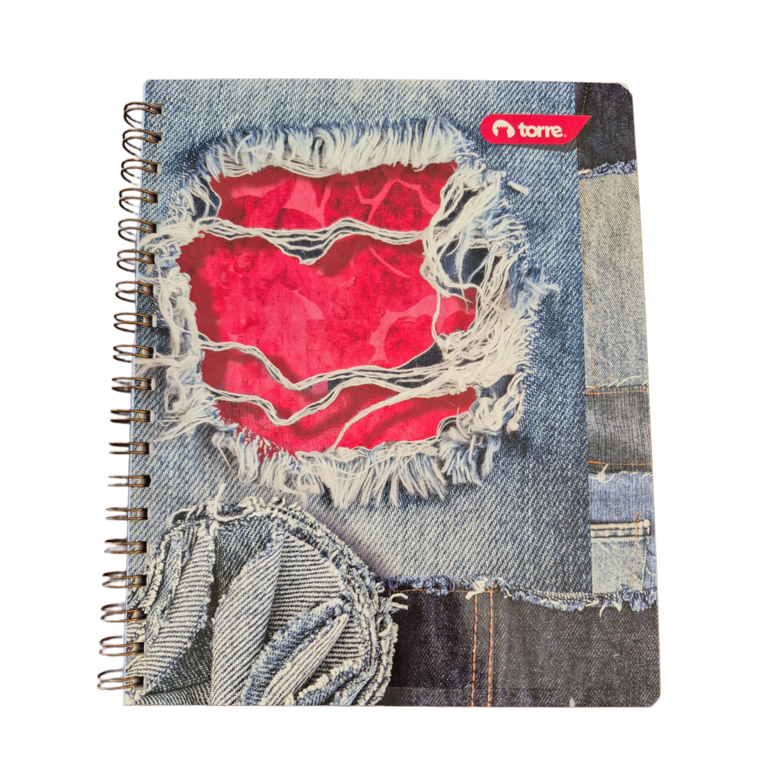 CUADERNO UNIVERSITARIO CLASICO JEANS 100 HJS 7MM TORRE