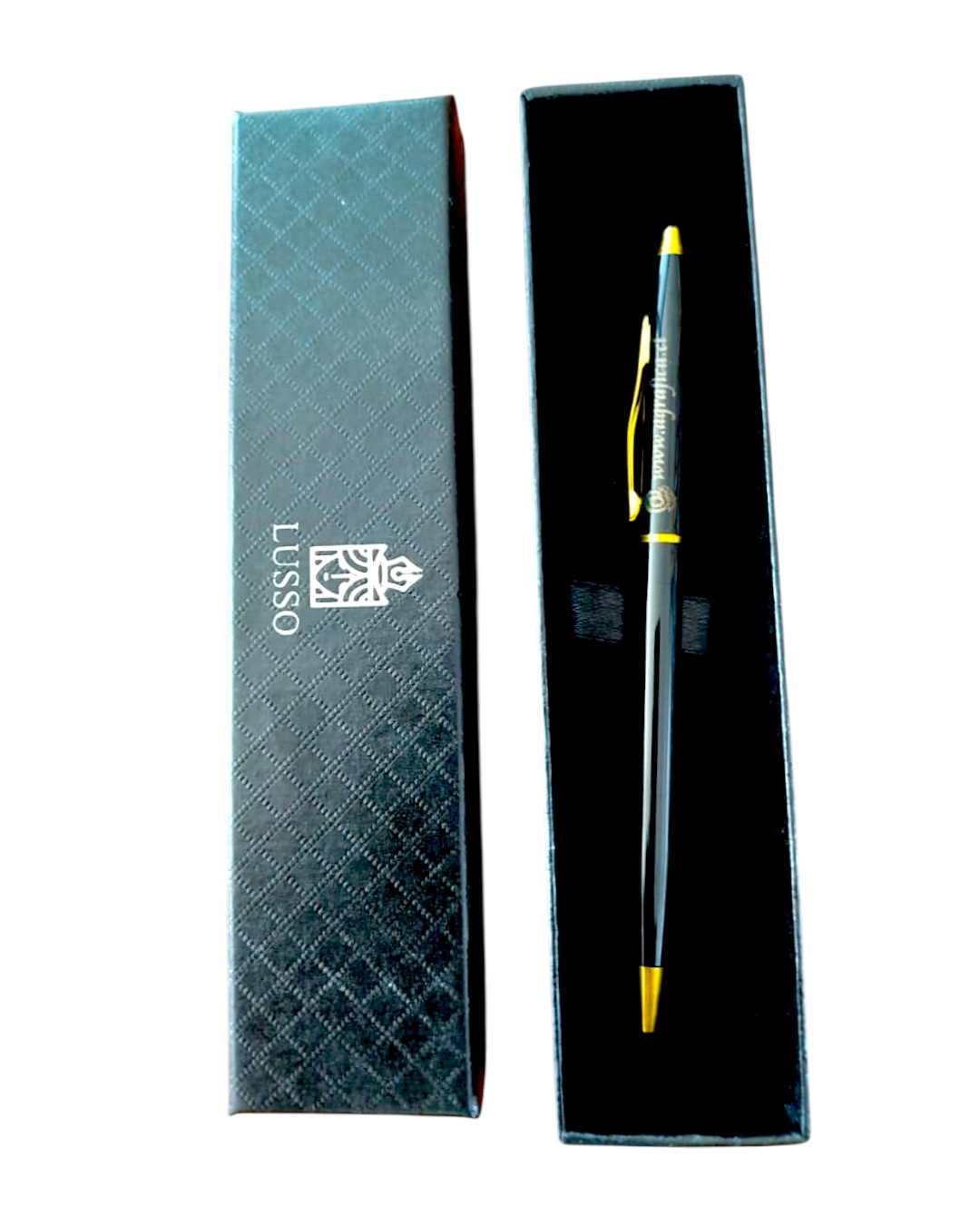 BOLIGRAFO NEGRO GOLD LUSSO