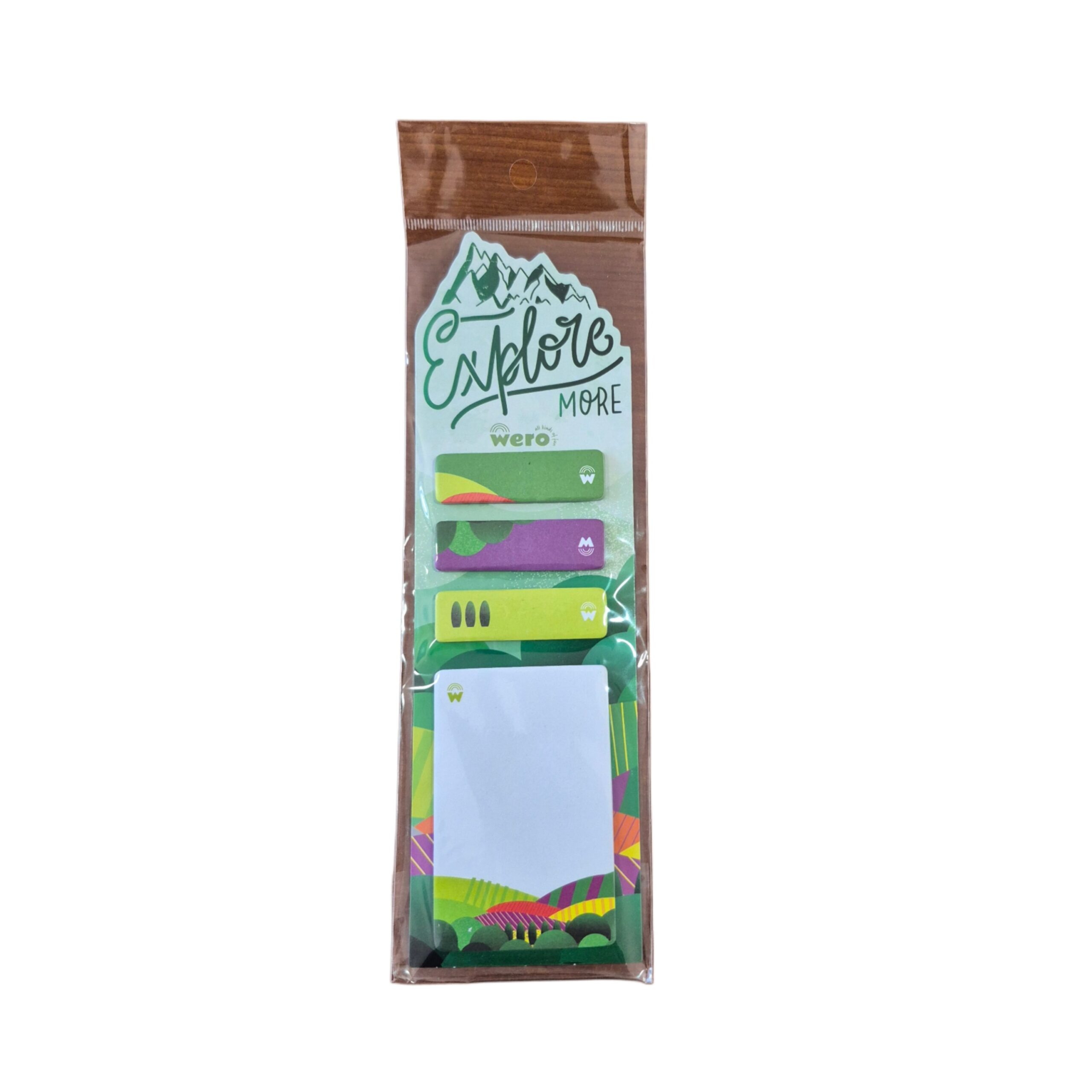 NOTA ADHESIVA 3 SEÑALADORES 1 BLOCK X 25HJS 3086 WERO