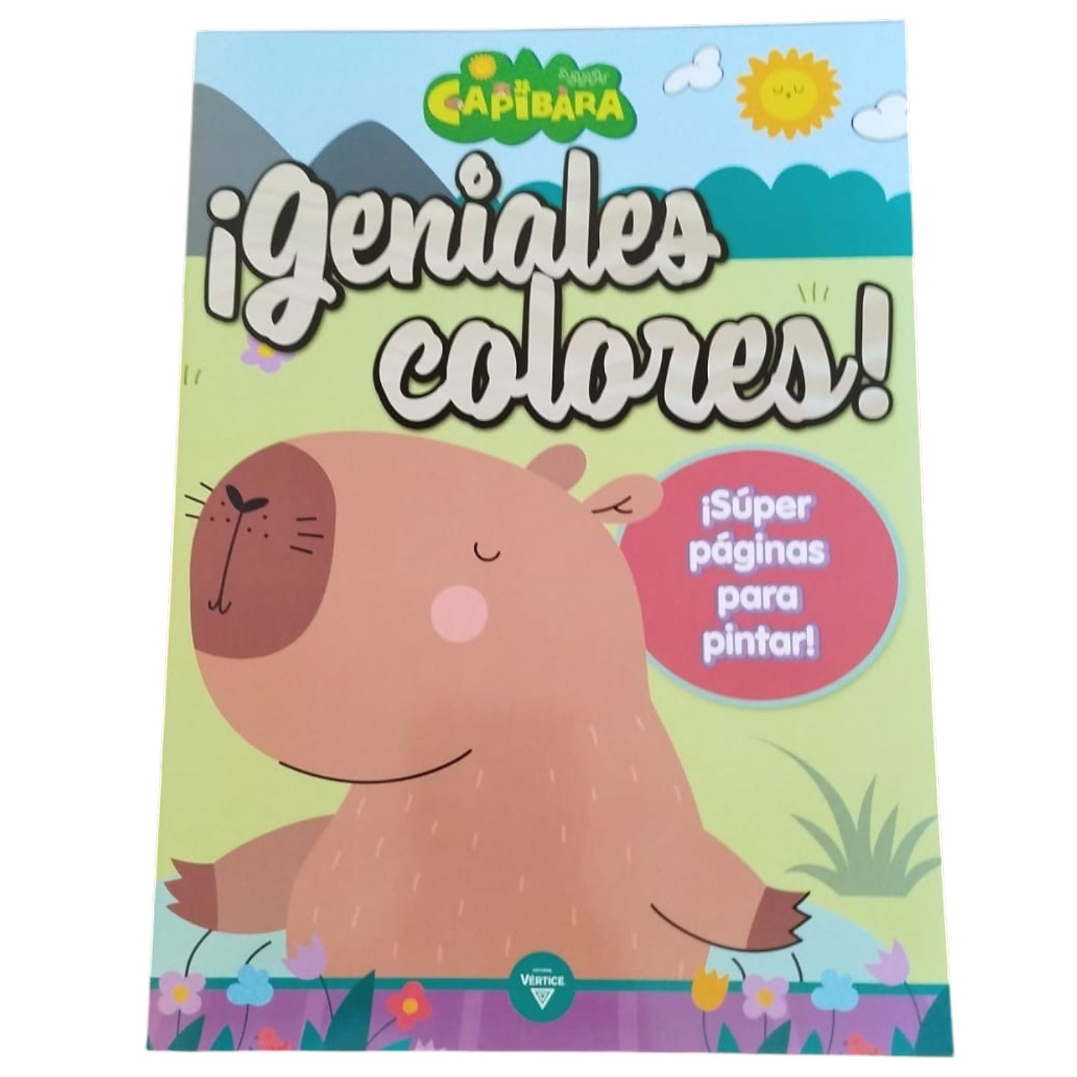 LIBRO GENIALES COLORES 16PAG CAPIBARA VERTICE