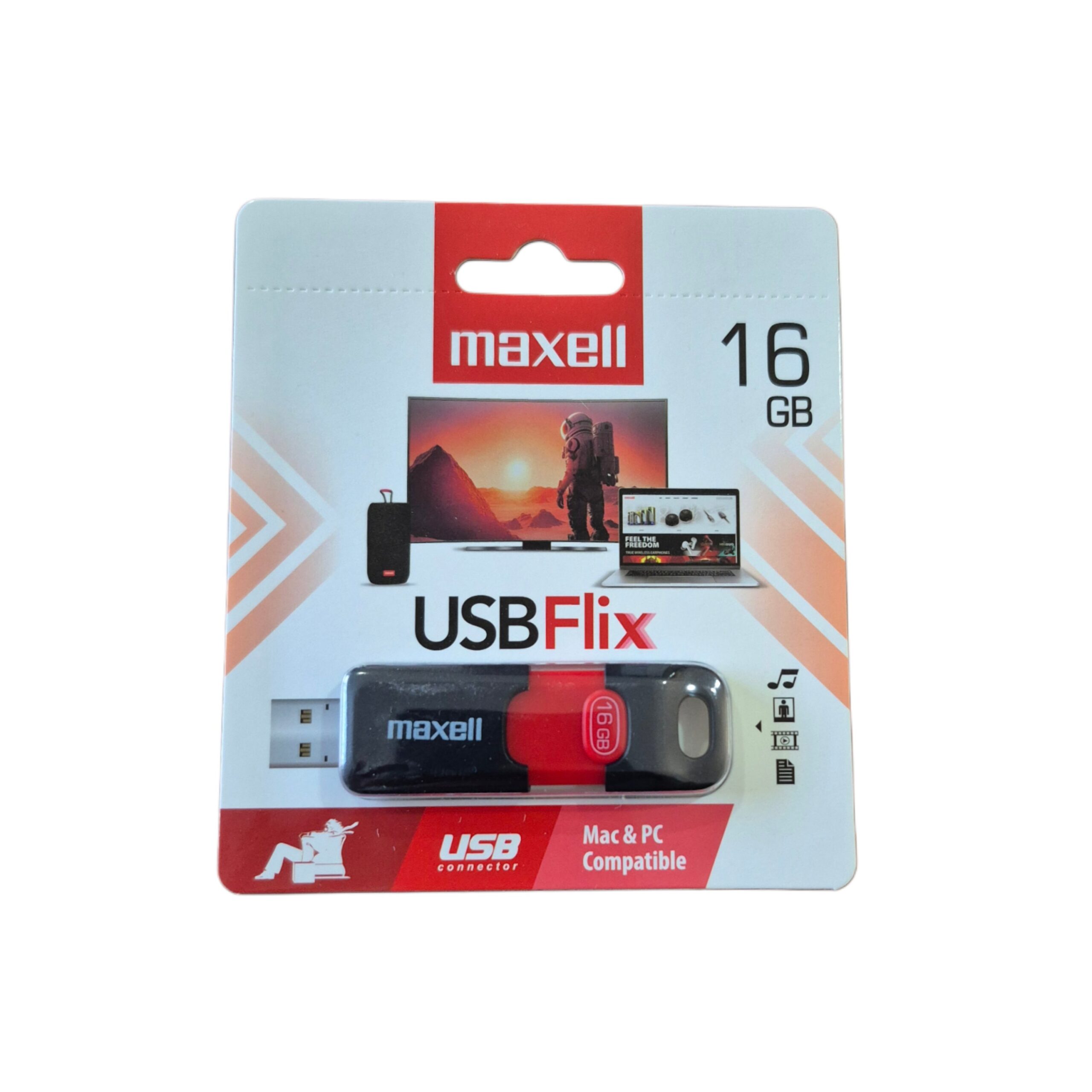 PENDRIVE USB FLIX 16 GB MAXELL