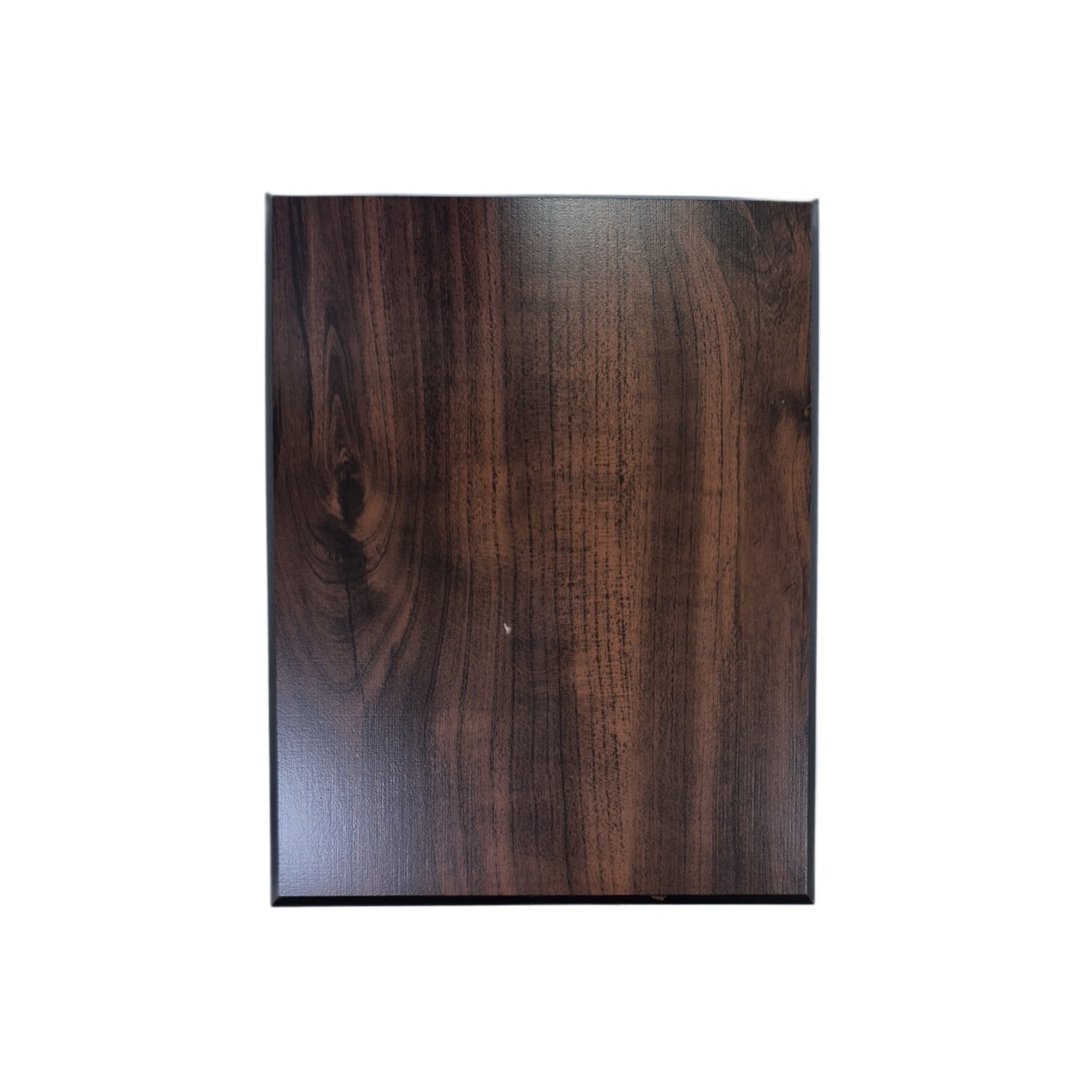 GALVANO MADERA 10 X 15 CMS BORDE NEGRO WALNUT @GRAFICA
