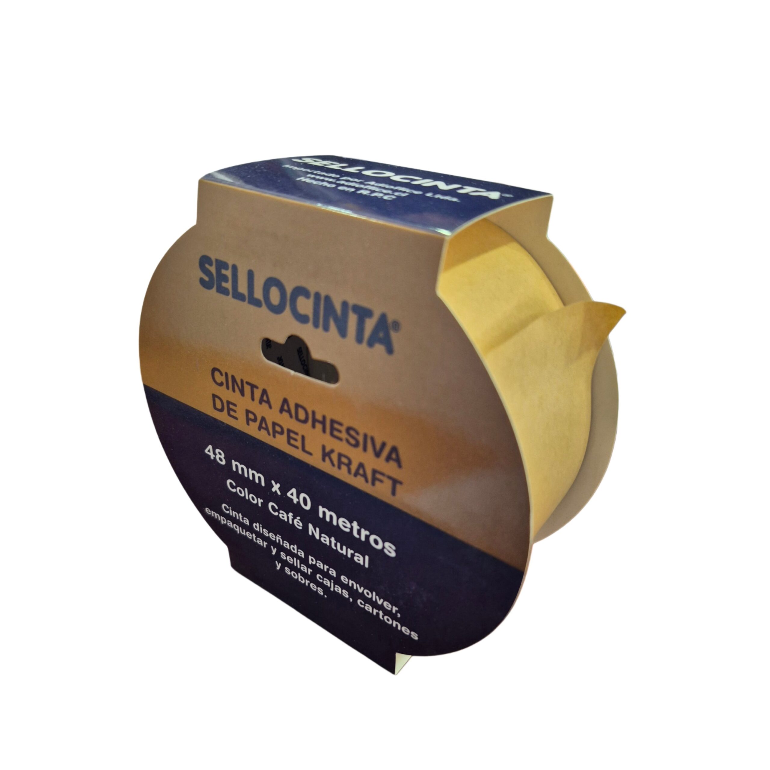 CINTA EMBALAJE PAPEL KRAFT 48 X 40 SELLOCINTA
